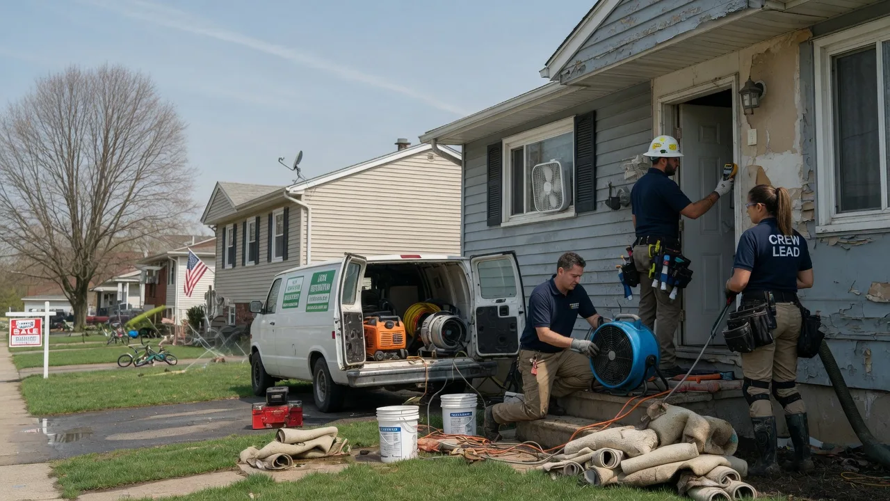 Flood Cleanup in Brush Creek, TN near me